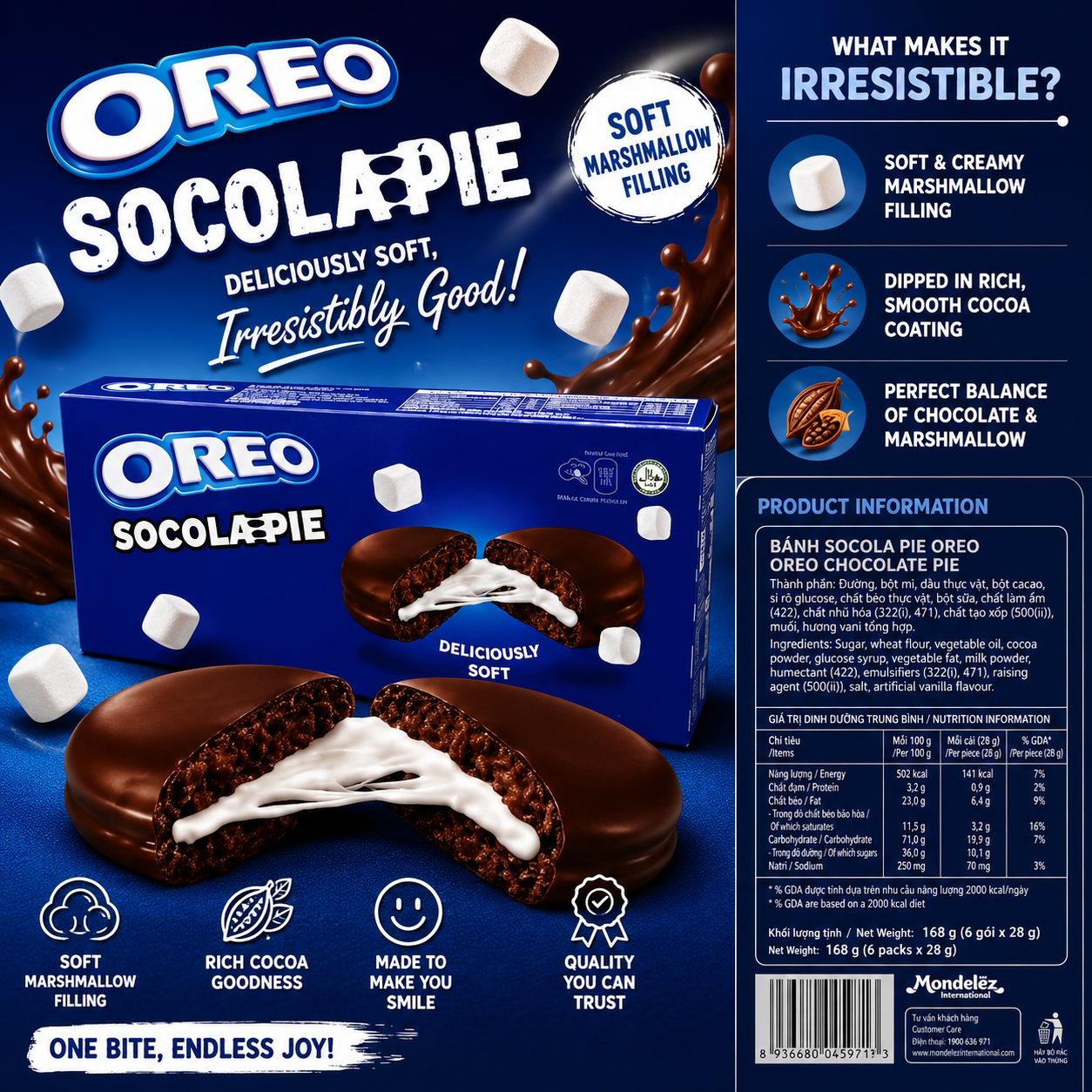 Oreo Socolapie – Soft, Creamy & Irresistibly Delicious!