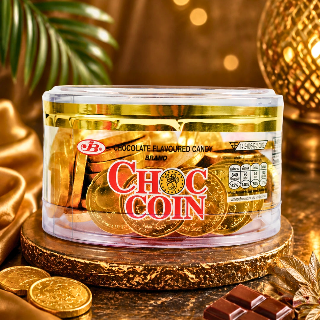 Elitesnacks Muso Choco Coins | Milk Chocolate Coins - Premium Gold Coin Chocolates for Gifting & Celebrations