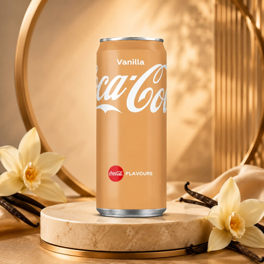 Coca Cola Vanilla 330ml Imported Soft Drink