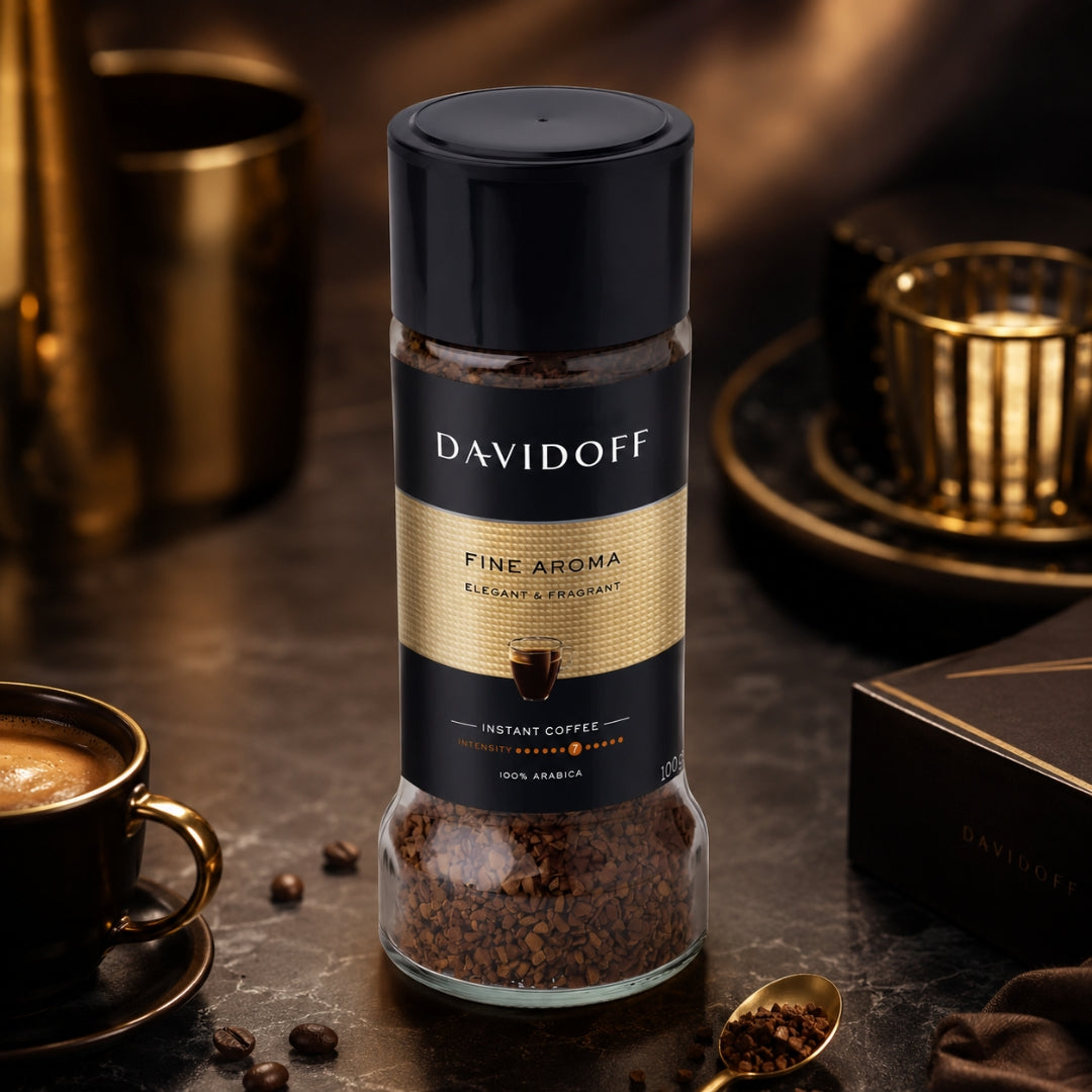 Davidoff Fine Aroma Instant Coffee – Elegant & Fragrant Premium Blend
