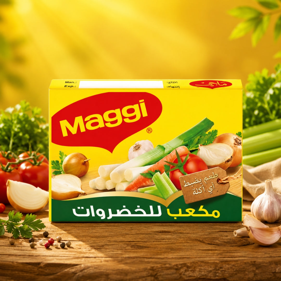 MAGGI VEGETABLE STOCK CUBES (PACK OF 6)
