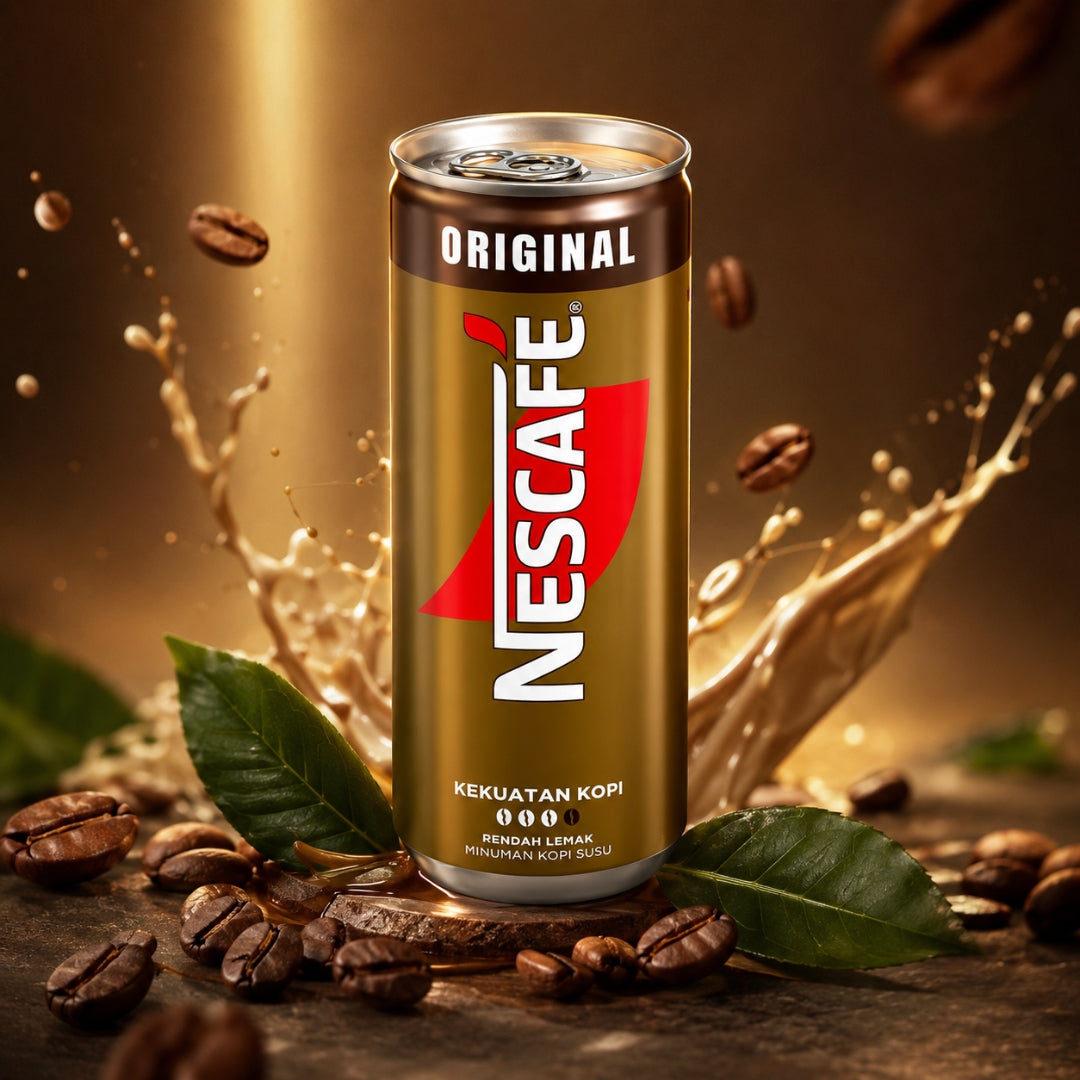 Nescafé Original Ready-to-Drink Cold Coffee – 240ml | Smooth & Refreshing Milk Coffee