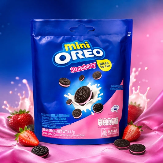 Mini Oreo Strawberry Bites – Fruity Creamy Crunch in Every Bite
