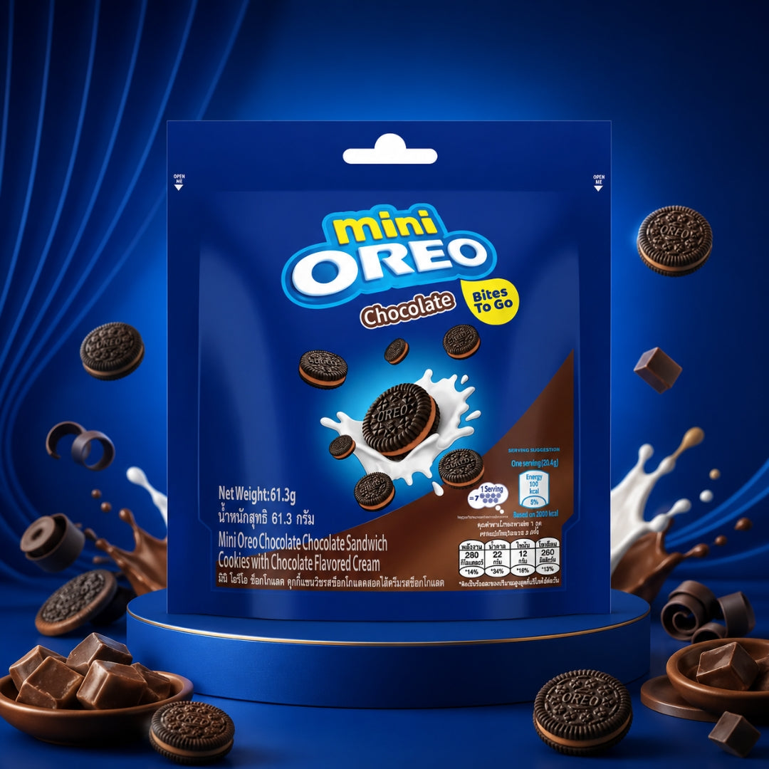 Mini Oreo Chocolate Bites – Crunchy Creamy Delight in Every Bite