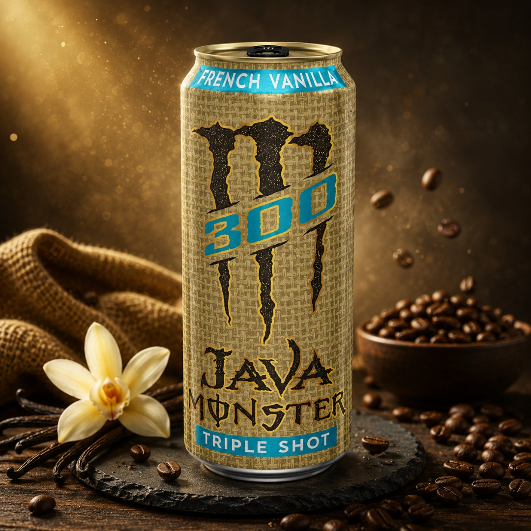 Monster Java Triple Shot French Vanilla Energy Drink, 443ml