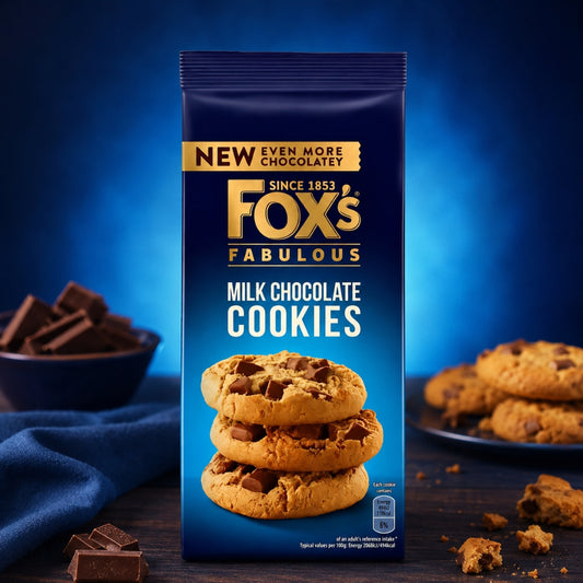 Fox's Fabulous Milk Chocolate Cookies 180g