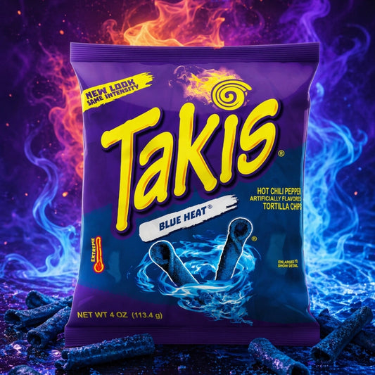 Takis Blue Heat Rolled Tortilla Chips