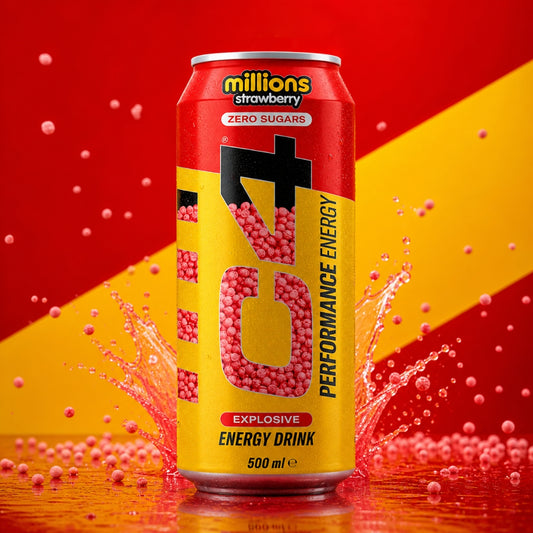 C4 DRINK MILLIONS STRAWBERRY ZERO SUGAR ENERGY DRINK