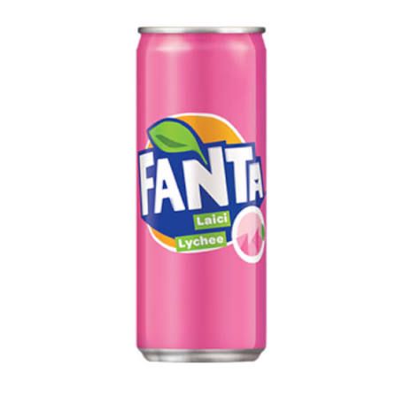 Fanta Lychee Flavoured Drink, 320 Ml, Vegetarian