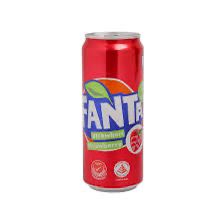 Fanta Strawberry Can 330ml Strawberry Soft Drink