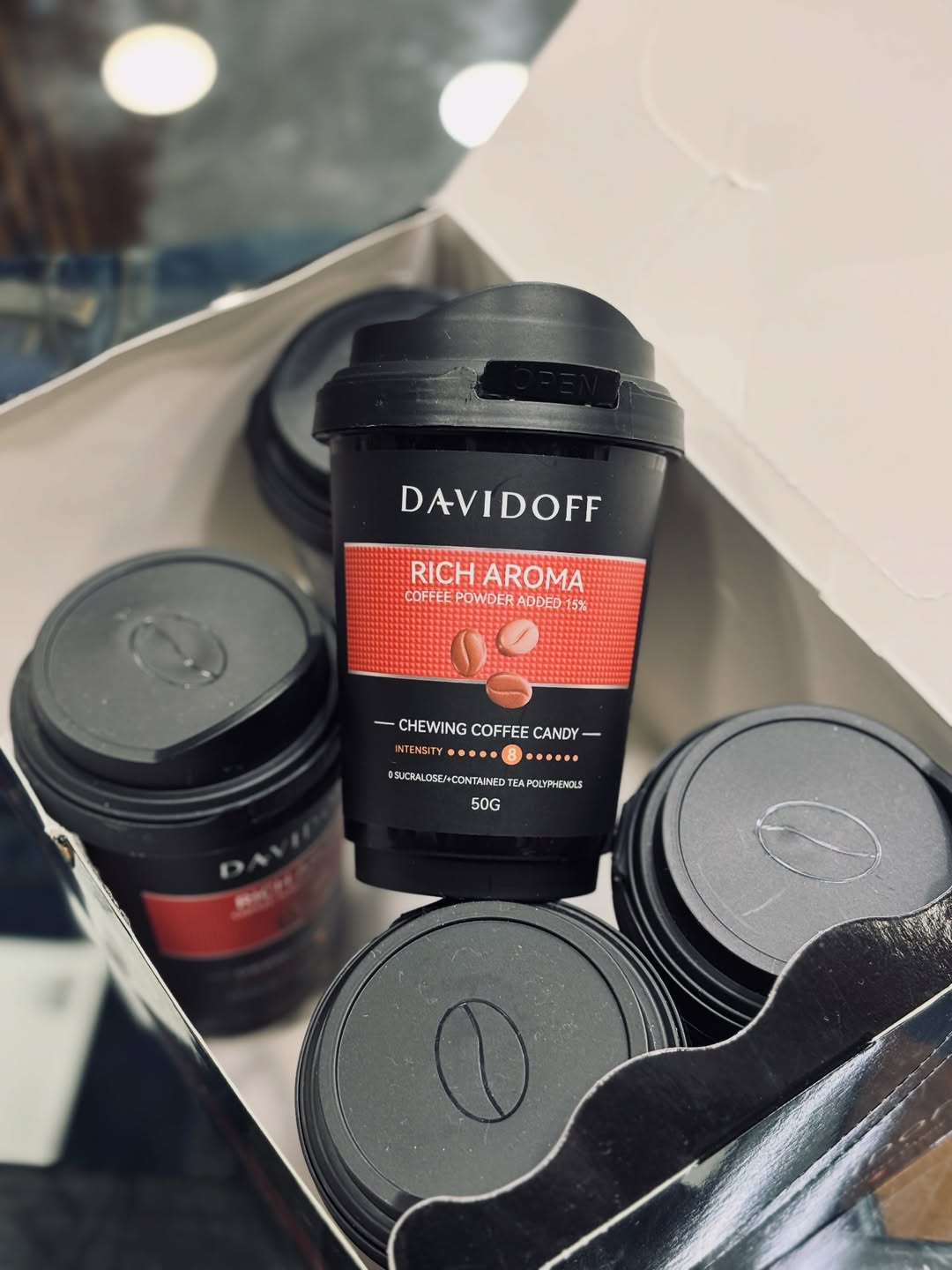 Daviddoff Chewing Candy Coffee Rich Aroma, 50g