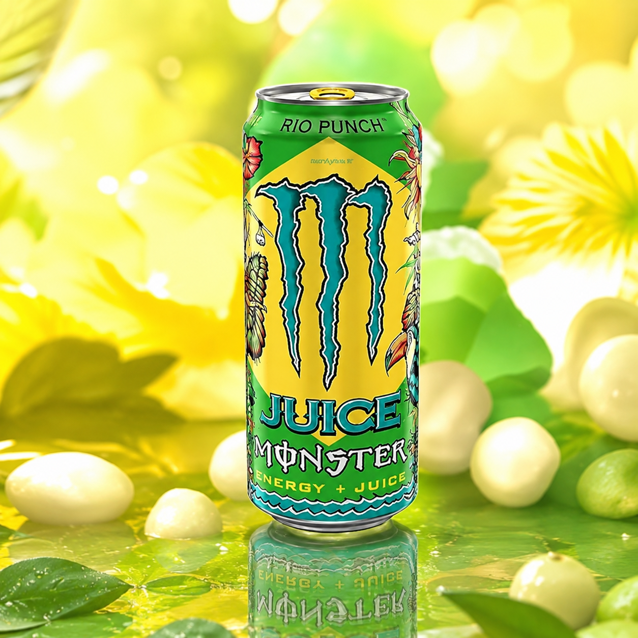Monster Juice Rio Punch Energy + Juice Drink