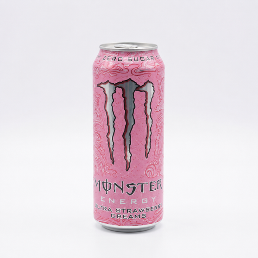 Monster Energy Ultra Strawberry Dreams – Zero Sugar Energy Drink